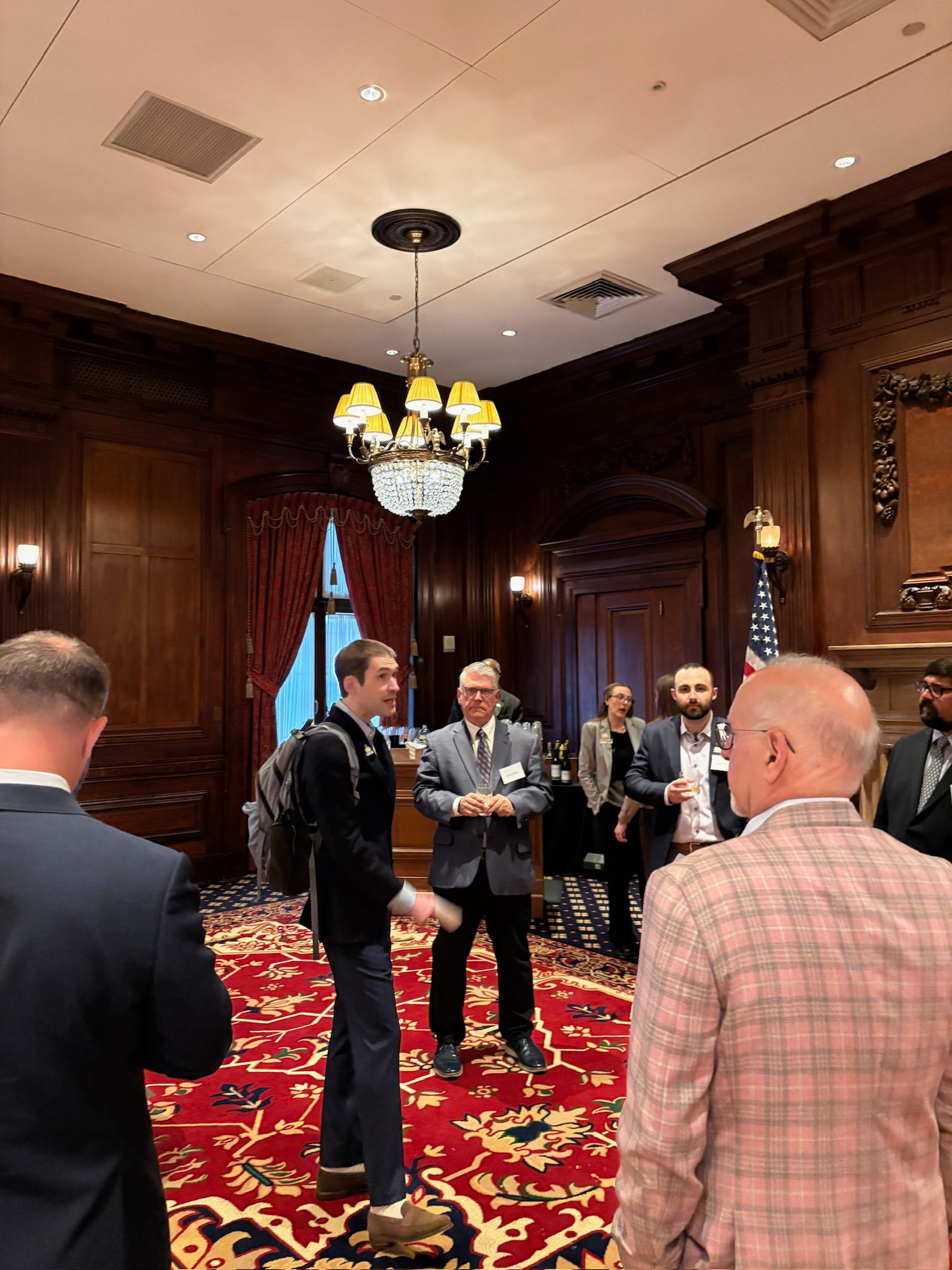 Tim Mosso and Armand Johnston event photo 2